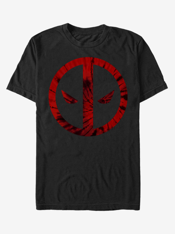 ZOOT.Fan Crna uniseks ZOOT.Tie-Dye majica za obožavatelje Marvel Deadpool