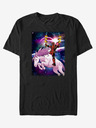 ZOOT.Fan Crna unisex majica ZOOT.Fan Marvel Taco Unicorn
