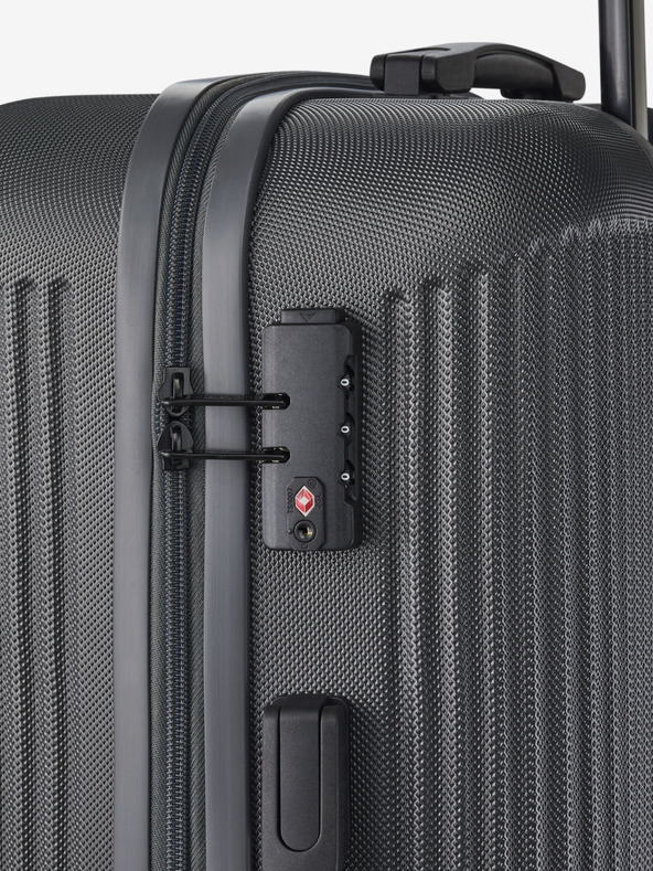 Travelite Tamno sivi putni kofer Travelite Bali L antracit