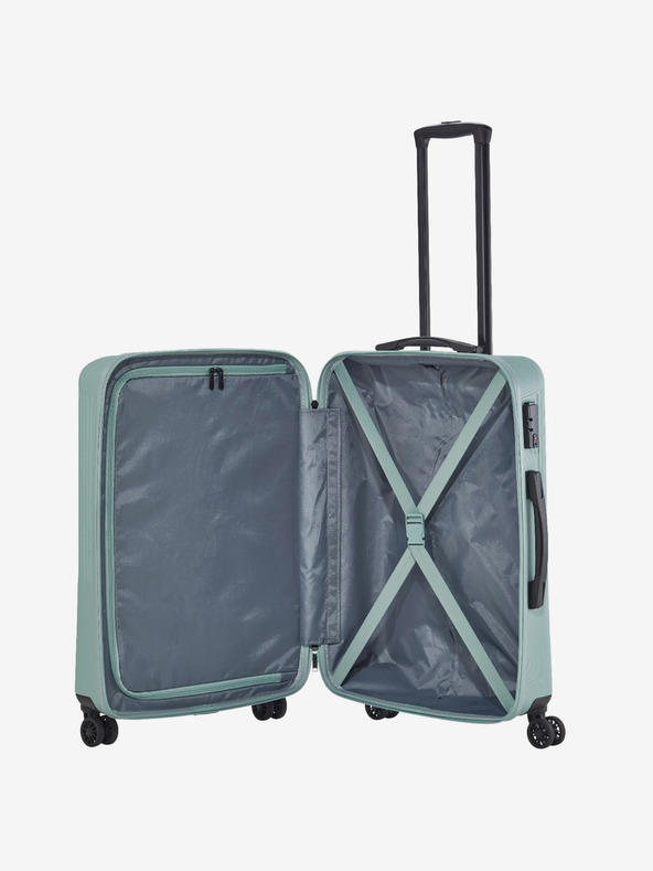 Travelite Svijetlo zeleni putni kovčeg Travelite Bali M Mint