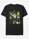 ZOOT.Fan Crna unisex majica ZOOT.Fan Marvel Team