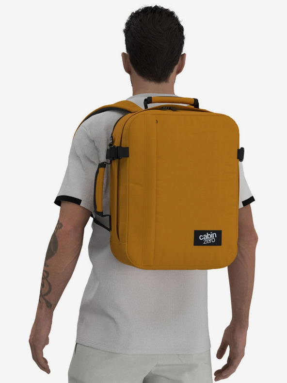CabinZero Senf uniseks ruksak CabinZero Classic Tech (28L)