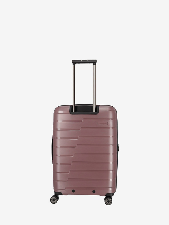 Travelite Set od tri putna kofera u ružičastoj boji Travelite Air Base S, M, L