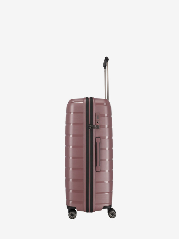 Travelite Set od tri putna kofera u ružičastoj boji Travelite Air Base S, M, L