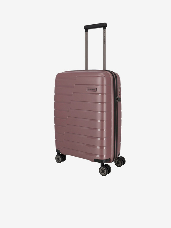 Travelite Set od tri putna kofera u ružičastoj boji Travelite Air Base S, M, L