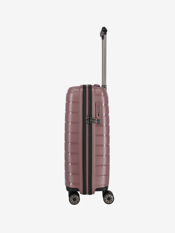 Travelite Set od tri putna kofera u ružičastoj boji Travelite Air Base S, M, L