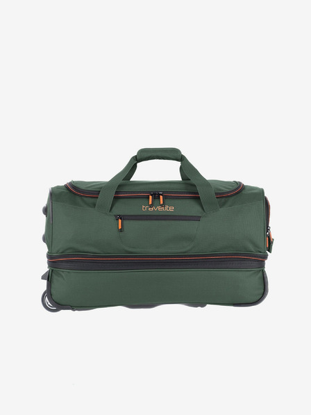 Travelite Tamnozelena torbica s kotačima Travelite Basics S
