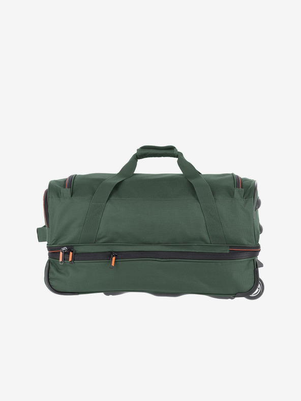 Travelite Tamnozelena torbica s kotačima Travelite Basics S