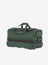 Travelite Tamnozelena torbica s kotačima Travelite Basics S