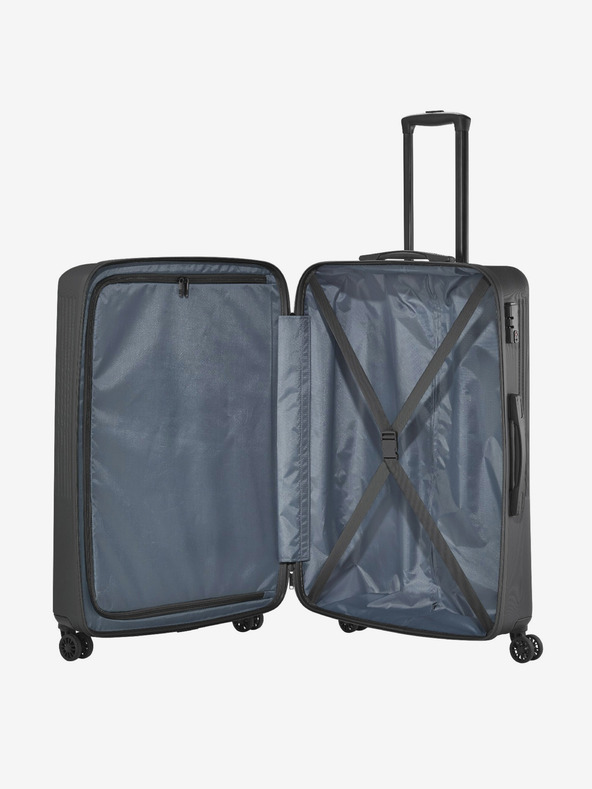 Travelite Set od tri putna kofera tamno sive boje Travelite Bali S, M, L