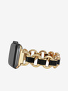Anne Klein Anne Klein Apple Watch zlatne boje 42/44/45/Ultra 49 mm ženski remen