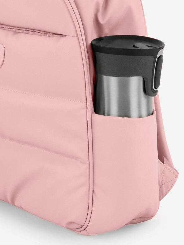 Heys Pink Heys puffer ruksak Rose ženski ruksak