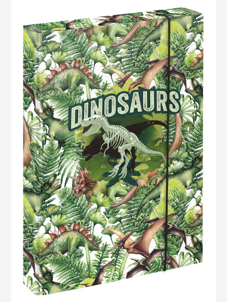 BAAGL  Zeleni Baagl Jumbo Dinosaur A4 školske ploče za bilježnice