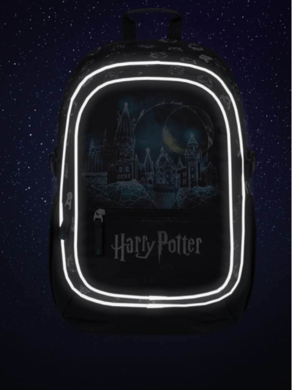 BAAGL  Crni školski ruksak Baagl Core Harry Potter Hogwarts