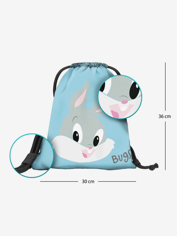 BAAGL  Plava predškolska torba Baagl Bugs Bunny
