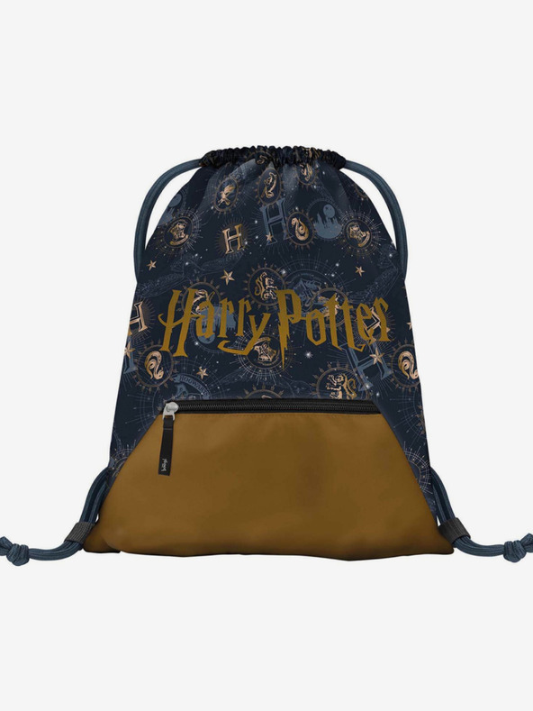 BAAGL  Ljubičasti školski set - aktovka, pernica, torba Baagl Zippy Harry Potter Hogwarts