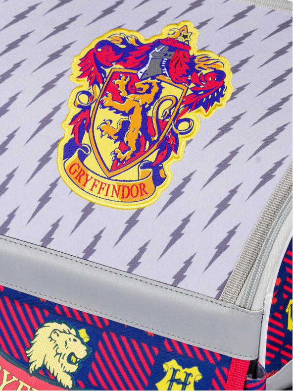 BAAGL  Crveno-plavi školski set - aktovka, pernica, torba Baagl Zippy Harry Potter Gryffindor