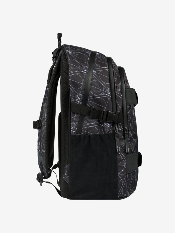 BAAGL  Crni školski set - ruksak, etui, torba Baagl Skate Harry Potter Deathly Hallows