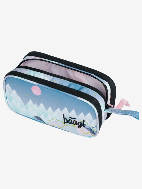BAAGL  Siva studentska pernica Baagl Moon