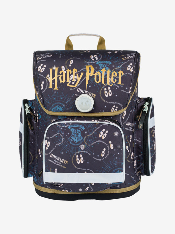 BAAGL  Plava školska torba Ergo Baagl Harry Potter Pobertův Plánek
