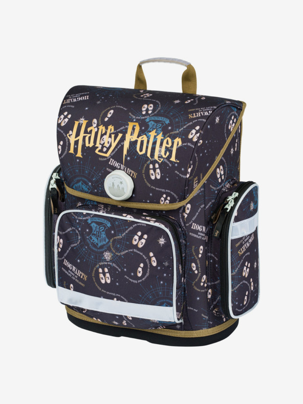 BAAGL  Plava školska torba Ergo Baagl Harry Potter Pobertův Plánek