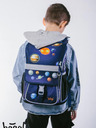 BAAGL  Plava školska torba Zippy Baagl Planets
