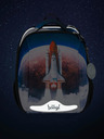 BAAGL  Plavi školski set - aktovka, pernica, torba Baagl Shelly Space Shuttle