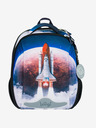 BAAGL  Plavi školski set - aktovka, pernica, torba Baagl Shelly Space Shuttle