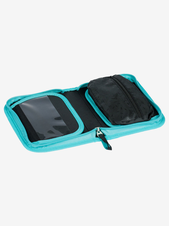 BAAGL  Ergo plavi školski set - aktovka, pernica, torba Baagl Butterfly