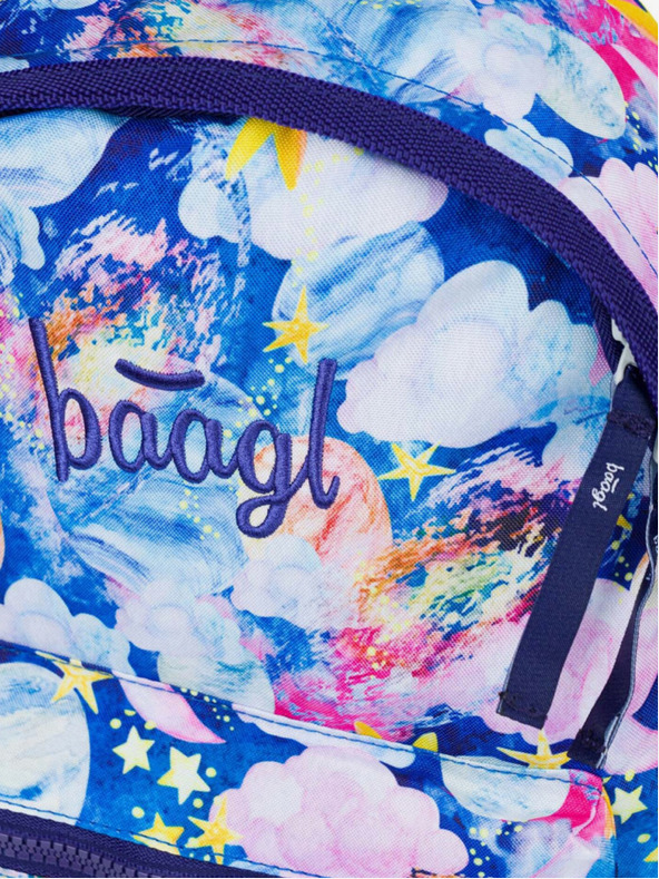 BAAGL  Predškolski ruksak Blue Baagl Stars