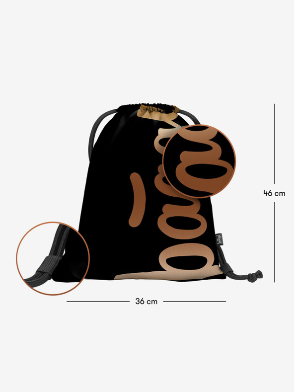 BAAGL  Baagl Metallic Bronze crna torba