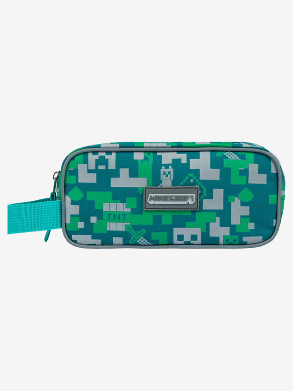 BAAGL  Zelena pernica Baagl Minecraft Silver Creeper