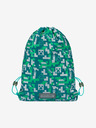 BAAGL  Zeleni školski set - pernica, torba Baagl Minecraft 2 Silver Creeper