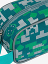BAAGL  Zeleni školski set - pernica, torba Baagl Minecraft 2 Silver Creeper