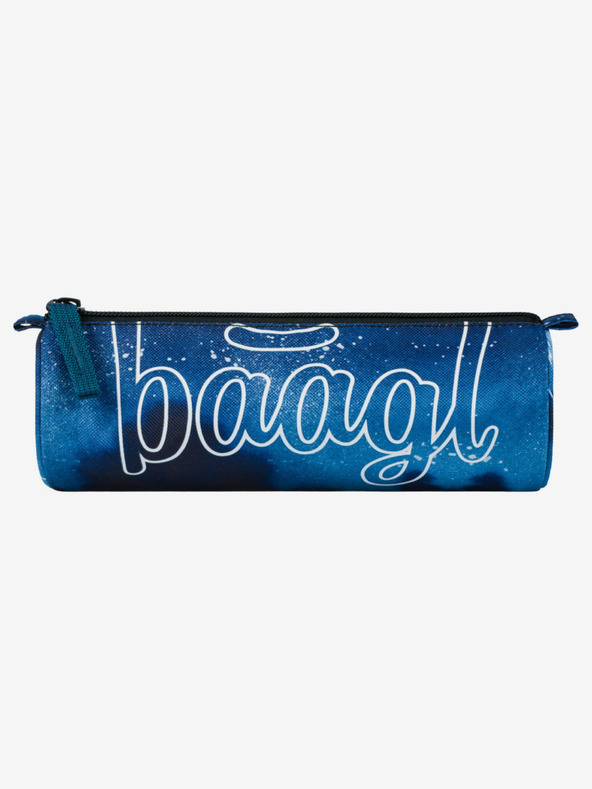 BAAGL  Plavi studentski kovčeg Baagl Steel