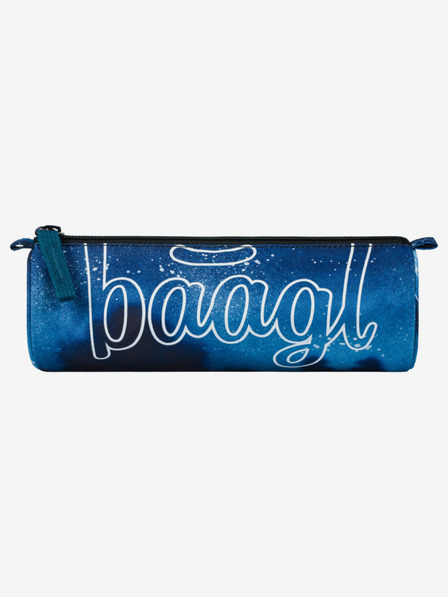BAAGL  Plavi studentski kovčeg Baagl Steel