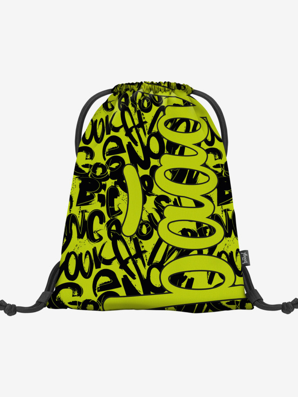 BAAGL  Žuto-crna torba Baagl Lime