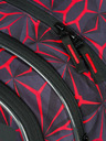 BAAGL  Crni školski ruksak Baagl Core Red Polygon