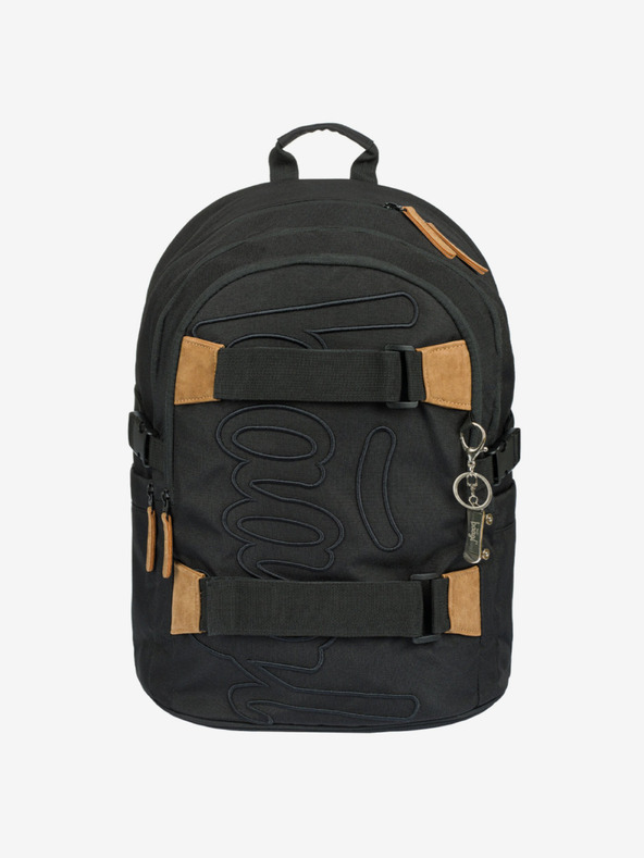 BAAGL  Sivi školski set - ruksak, pernica, torba Baagl Skate Darkness
