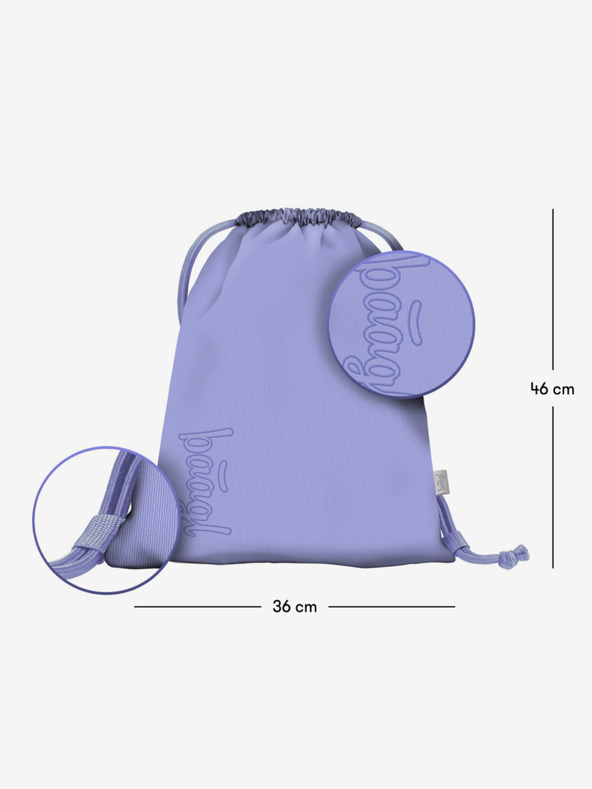 BAAGL  Ljubičasta torba Baagl Lilac