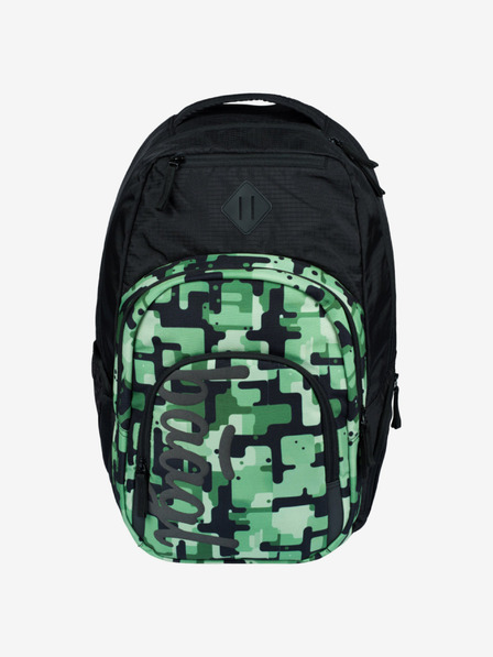 BAAGL  Crni ruksak Baagl Coolmate Green