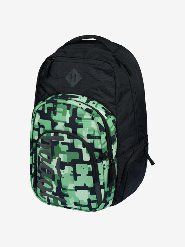 BAAGL  Crni ruksak Baagl Coolmate Green