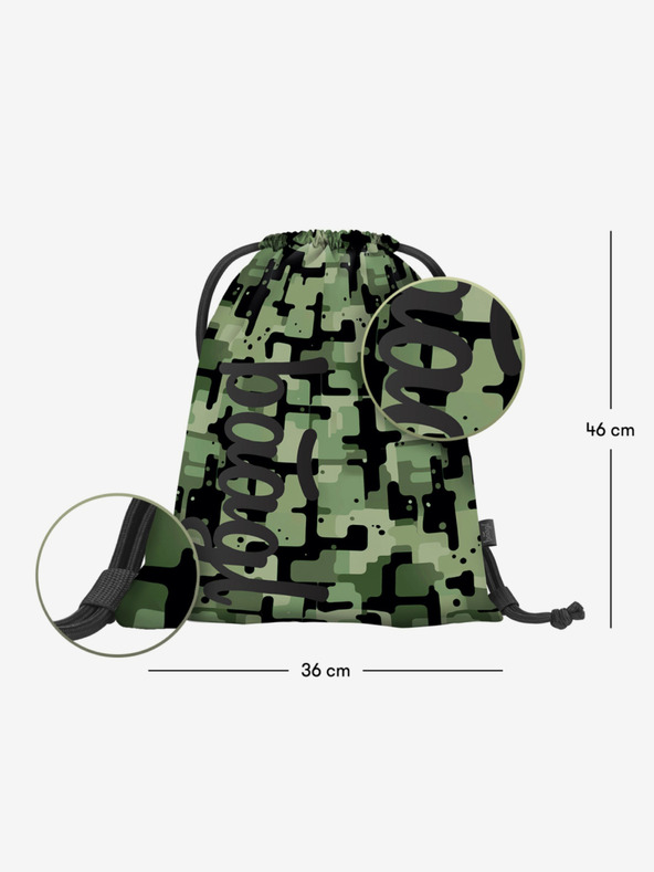 BAAGL  Baagl Green plava torba