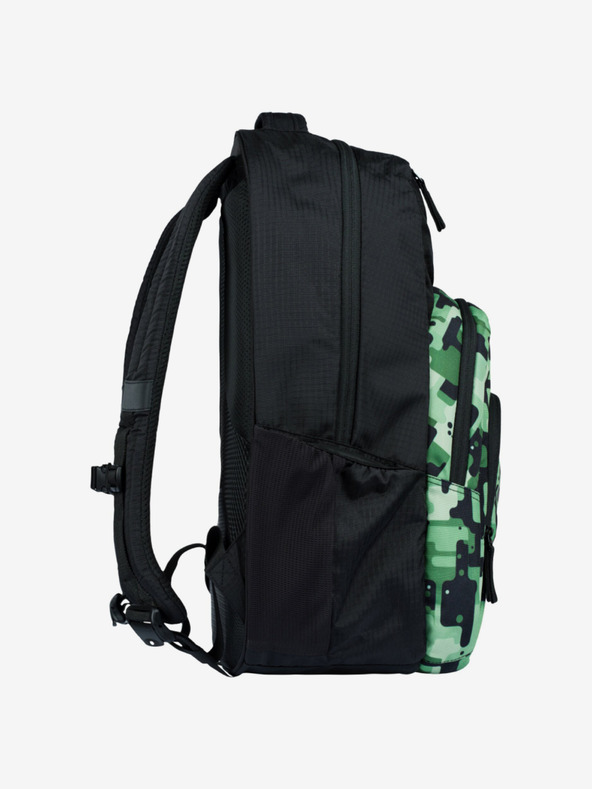 BAAGL  Crni školski set - ruksak, pernica, torba Baagl Coolmate Green