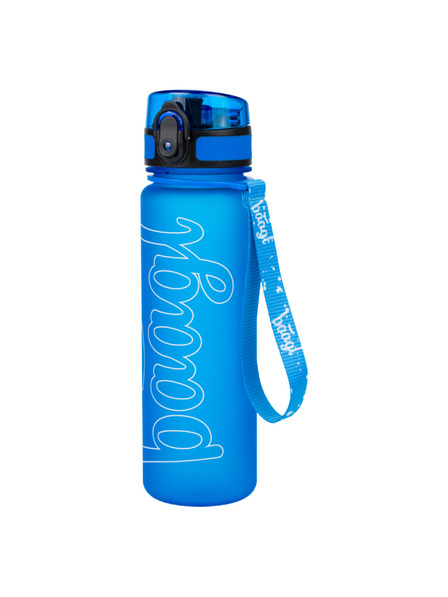 BAAGL  Plava boca za piće s tritan logom - plava, 500 ml Baagl