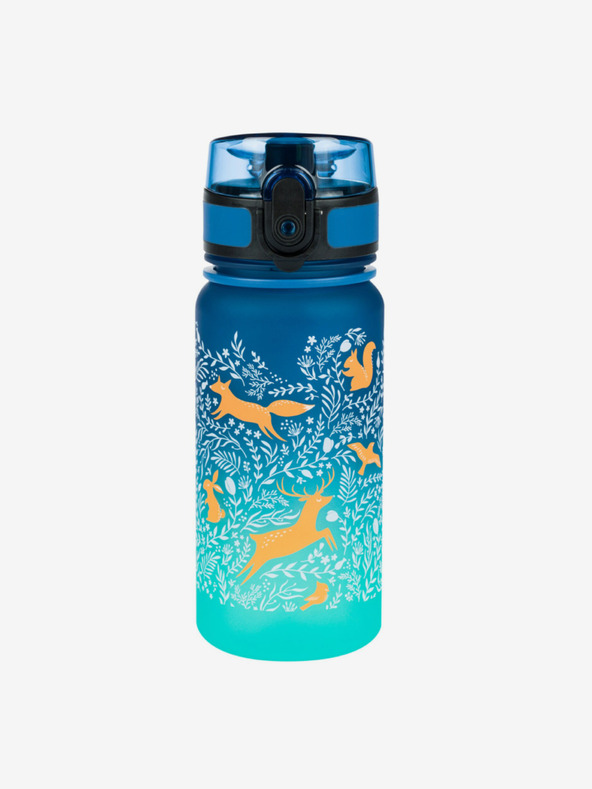 BAAGL  Plava boca za piće od tritana gradient forest, 350 ml Baagl