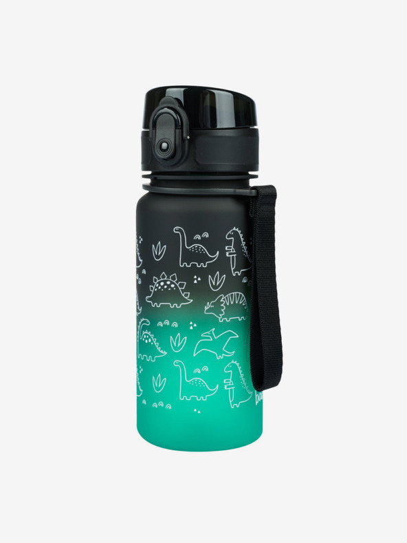 BAAGL  Boca za piće od zelenog tritana gradient dino, 350 ml Baagl