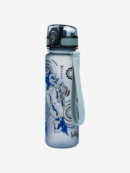 BAAGL  Siva robotska boca za piće od tritana, 500 ml Baagl