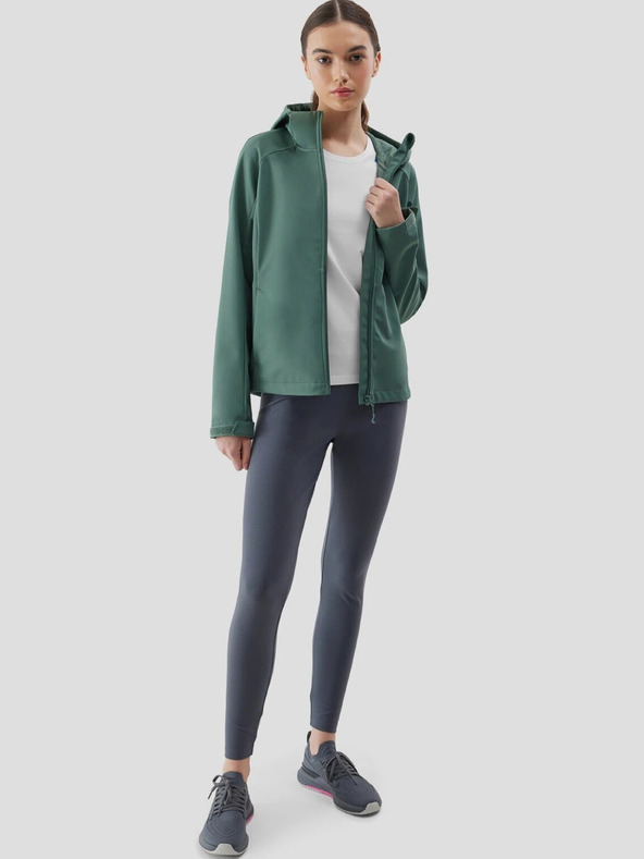 4F Ženska jakna otporna na vjetar softshell membrana 5000 4F