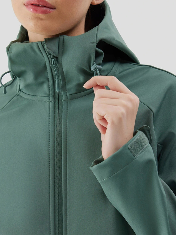 4F Ženska jakna otporna na vjetar softshell membrana 5000 4F